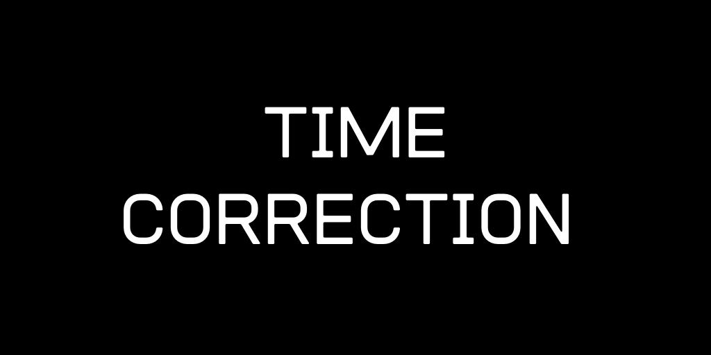 time-correction-meaning